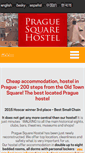 Mobile Screenshot of praguesquarehostel.com